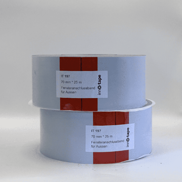 IT 197 Fensterband AUSSEN SCHWARZ, diffusionsoffen