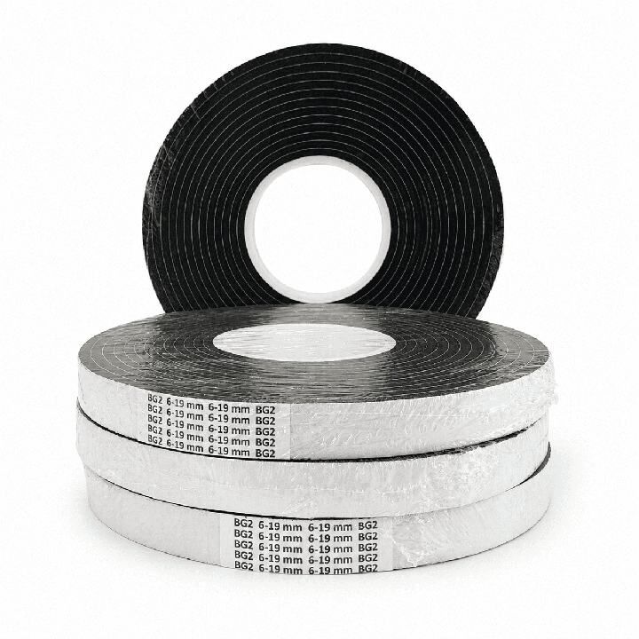 IT 304 compriband SCHWARZ acrylatgetränkt