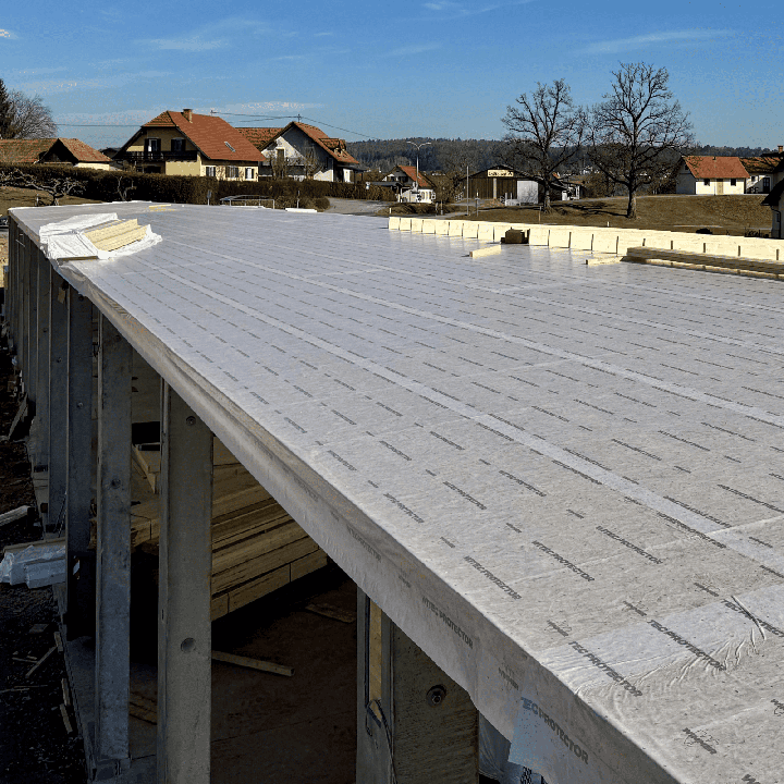 IT 155 Wetterschutzbahn/Bauzeitenabdeckung, WEISS
