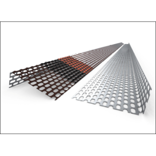 Lüftungsprofil Alu-Winkel blank