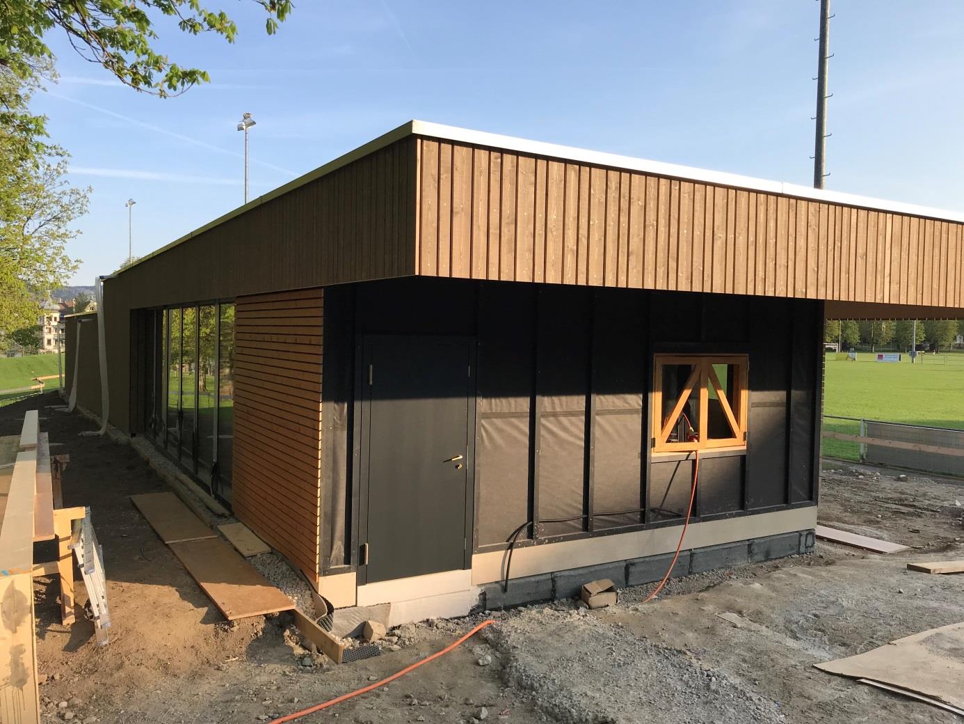 Neubau Clublokal FC Fortuna